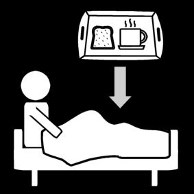breakfast in bed